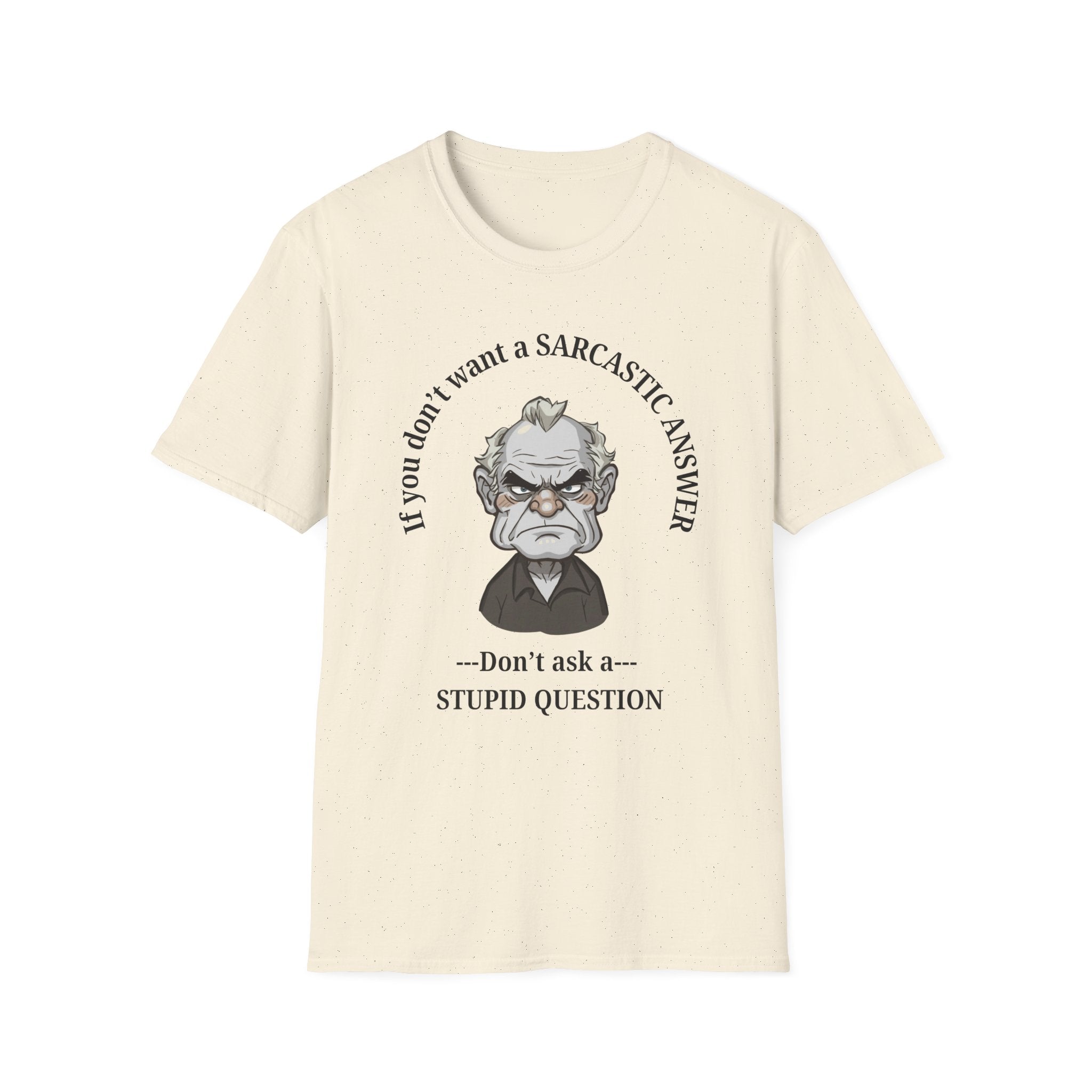 Sarcastic Answer Tee (Light)