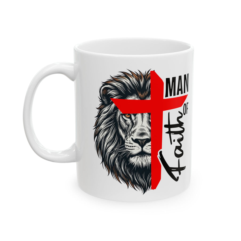 Man of Faith Ceramic Mug (11oz & 15oz Premium)