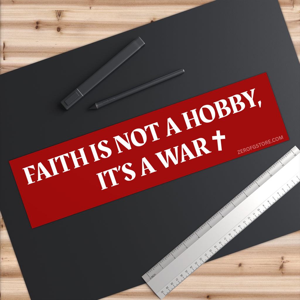 Zero FG — Defiant Christianity Weatherproof Vinyl Sticker