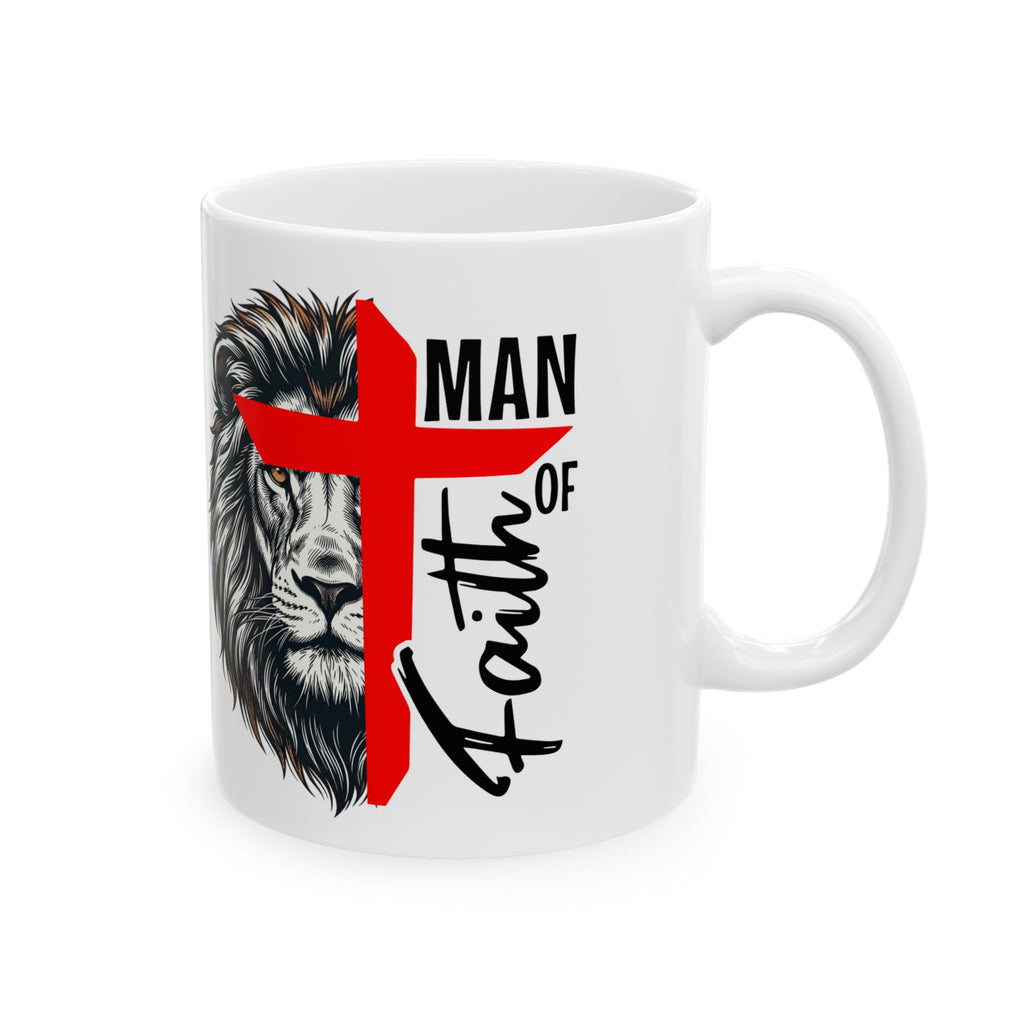 Man of Faith Ceramic Mug (11oz & 15oz Premium)