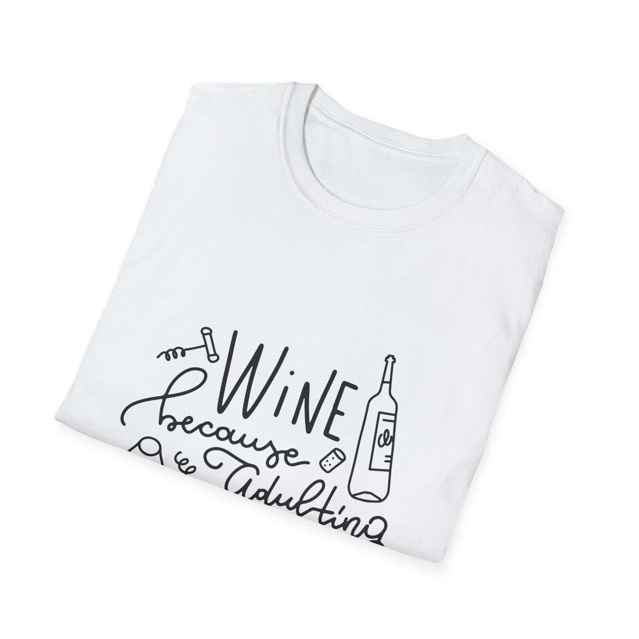 Wine & Adulting Tee