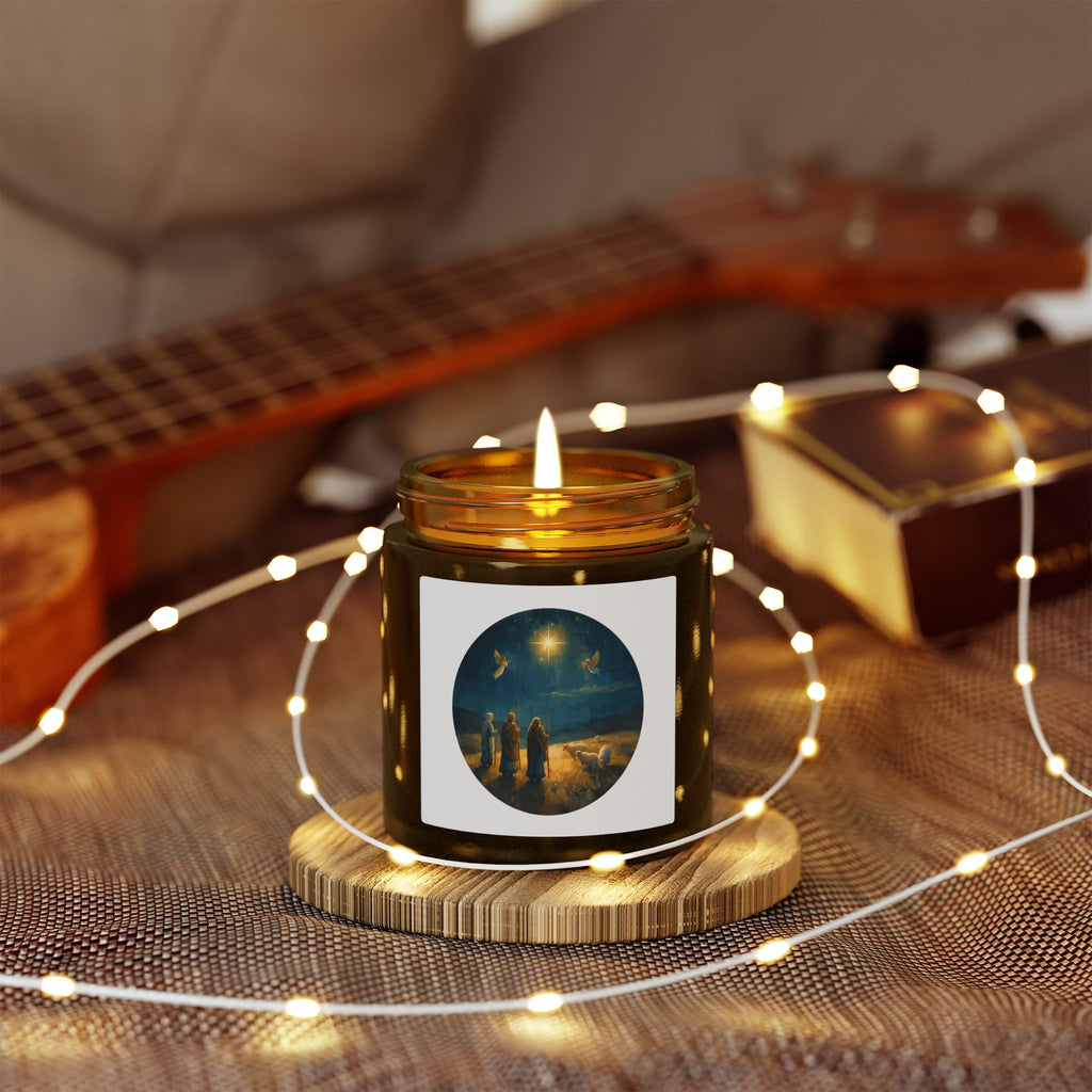 Nativity Star Candle – Holiday Jar (4oz / 9oz)