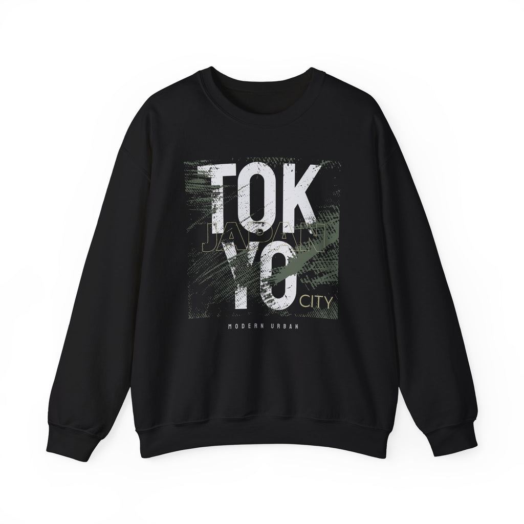 Tokyo Urban Streetwear Crewneck Sweatshirt