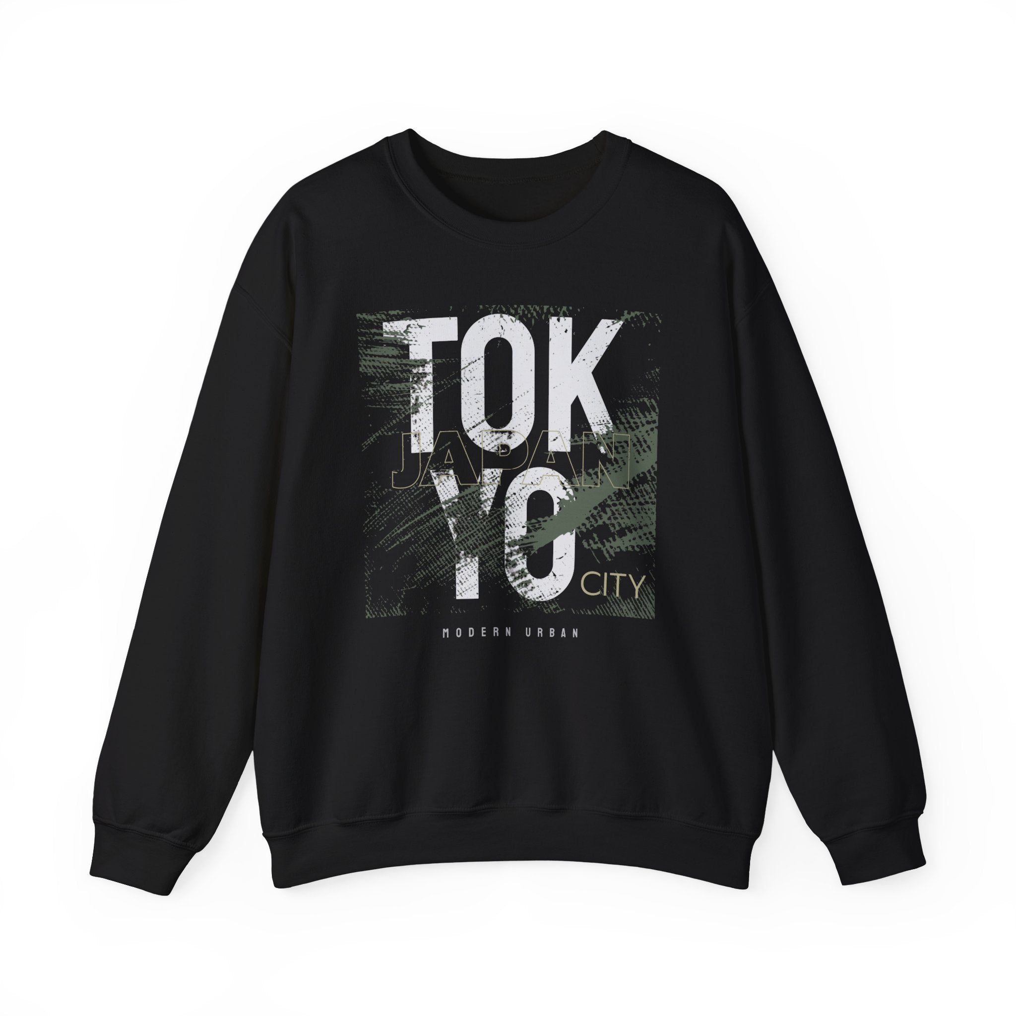 Tokyo Urban Streetwear Crewneck Sweatshirt