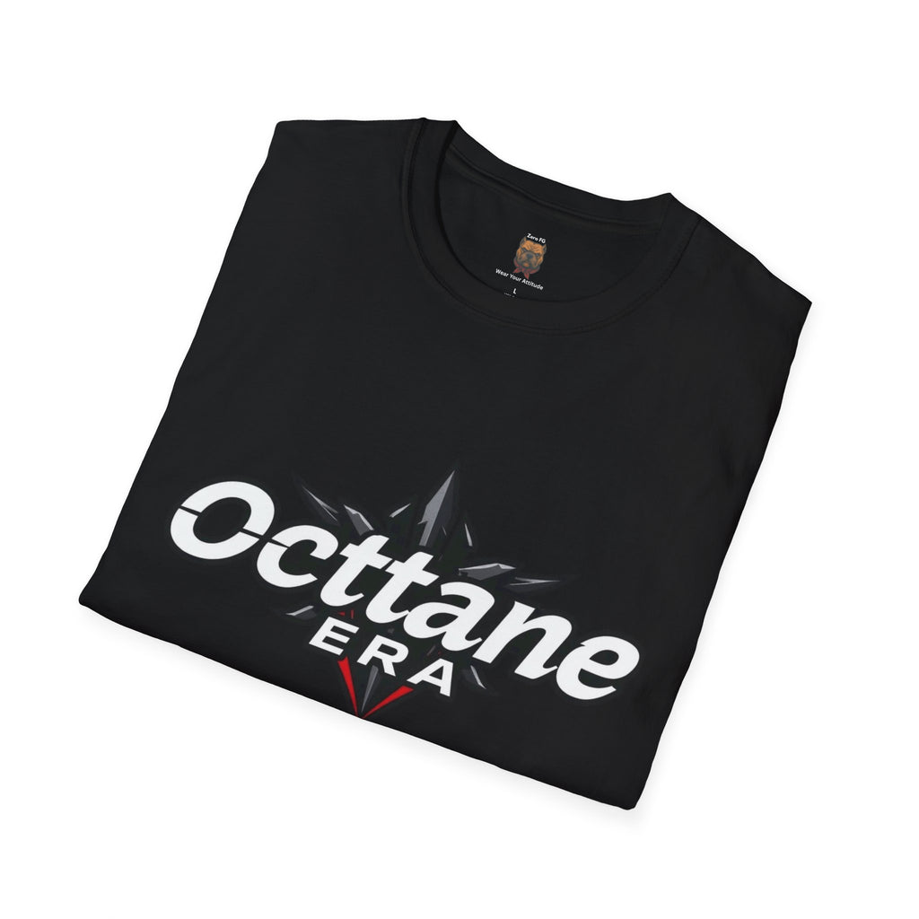 Octane Era Unisex T-Shirt, Sporty Tee for Car Enthusiasts, Casual Wear, Gift for Birthdays, Adjustable Style for All Occasions