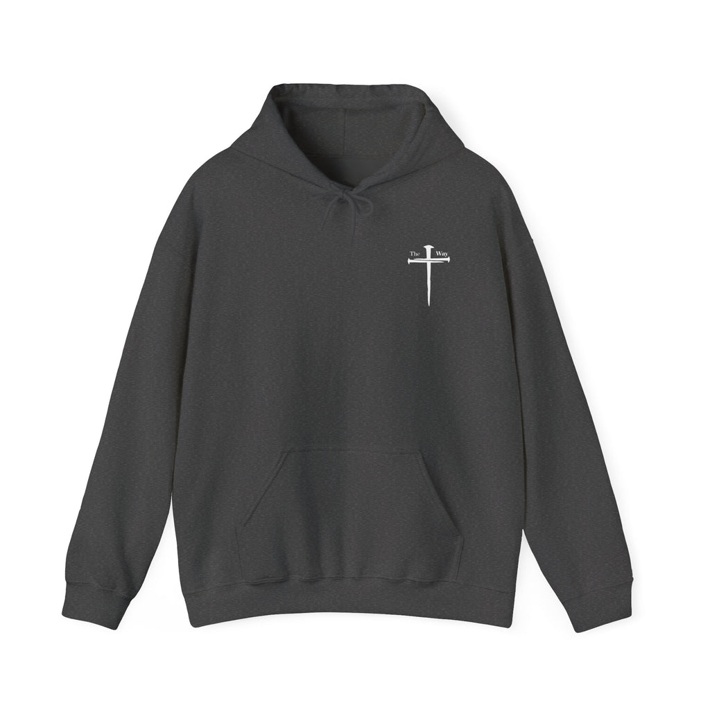 The Way Cross Hoodie – Front & Back Faith Design