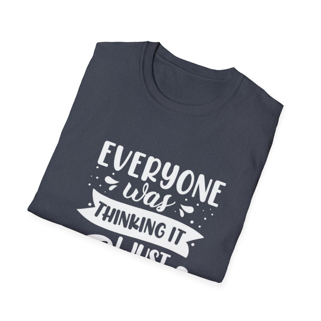 Just Said It Tee (Dark)