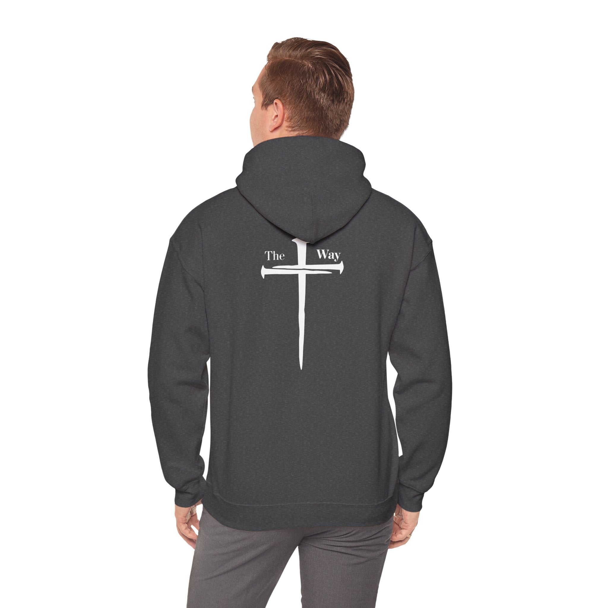The Way Cross Hoodie – Front & Back Faith Design