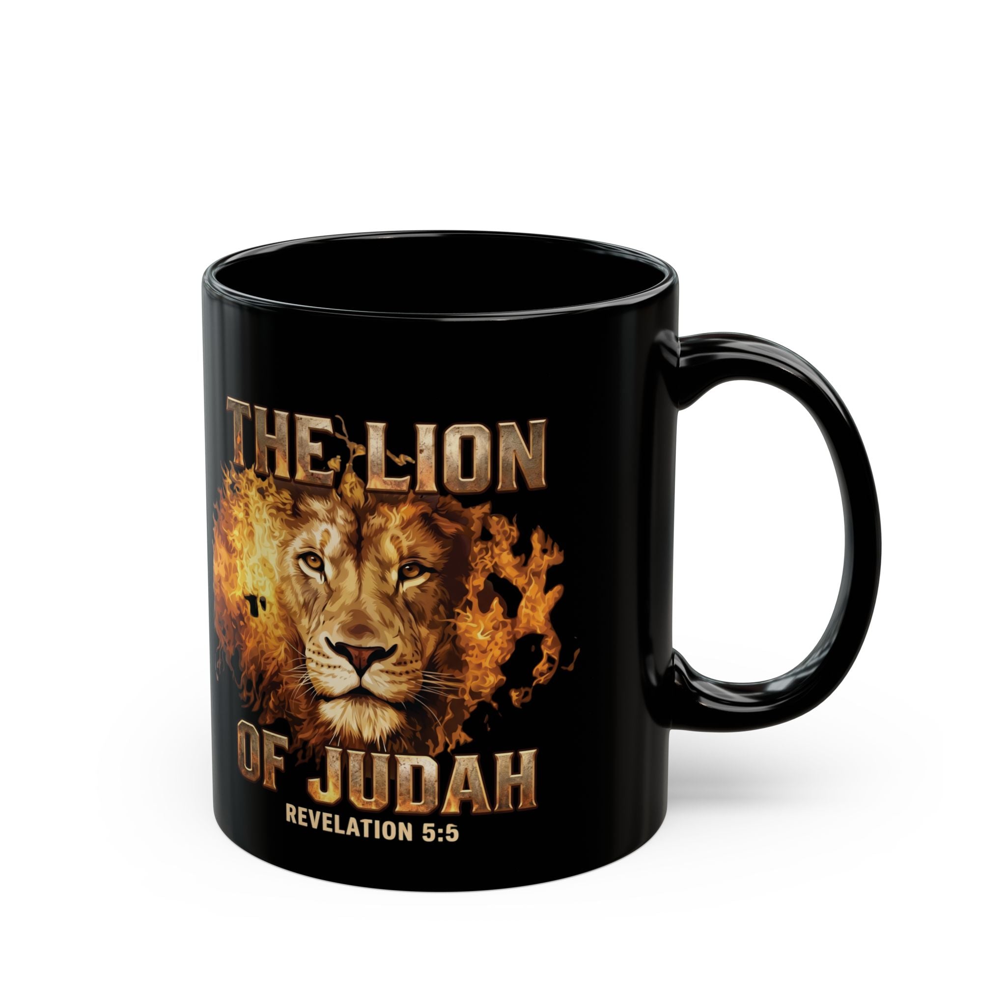 The Lion of Judah Premium 15oz Mug - Revelation 5:5