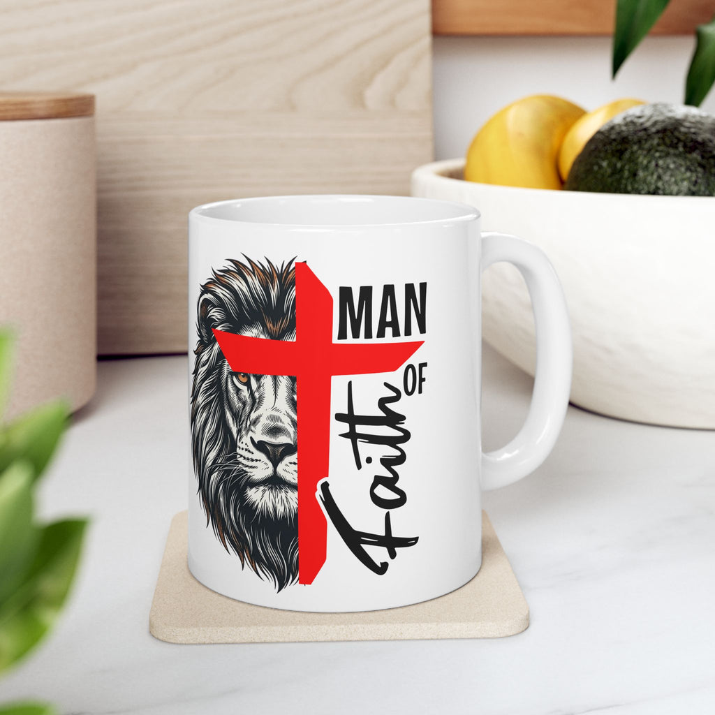 Man of Faith Ceramic Mug (11oz & 15oz Premium)