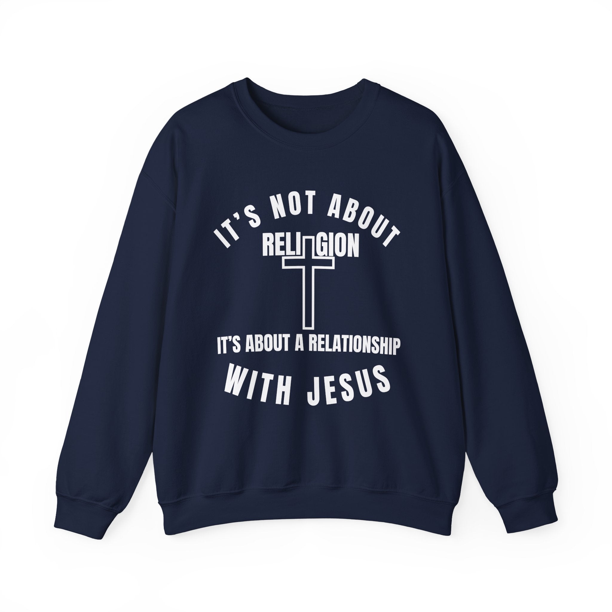 Relationship Over Religion Crewneck Sweatshirt