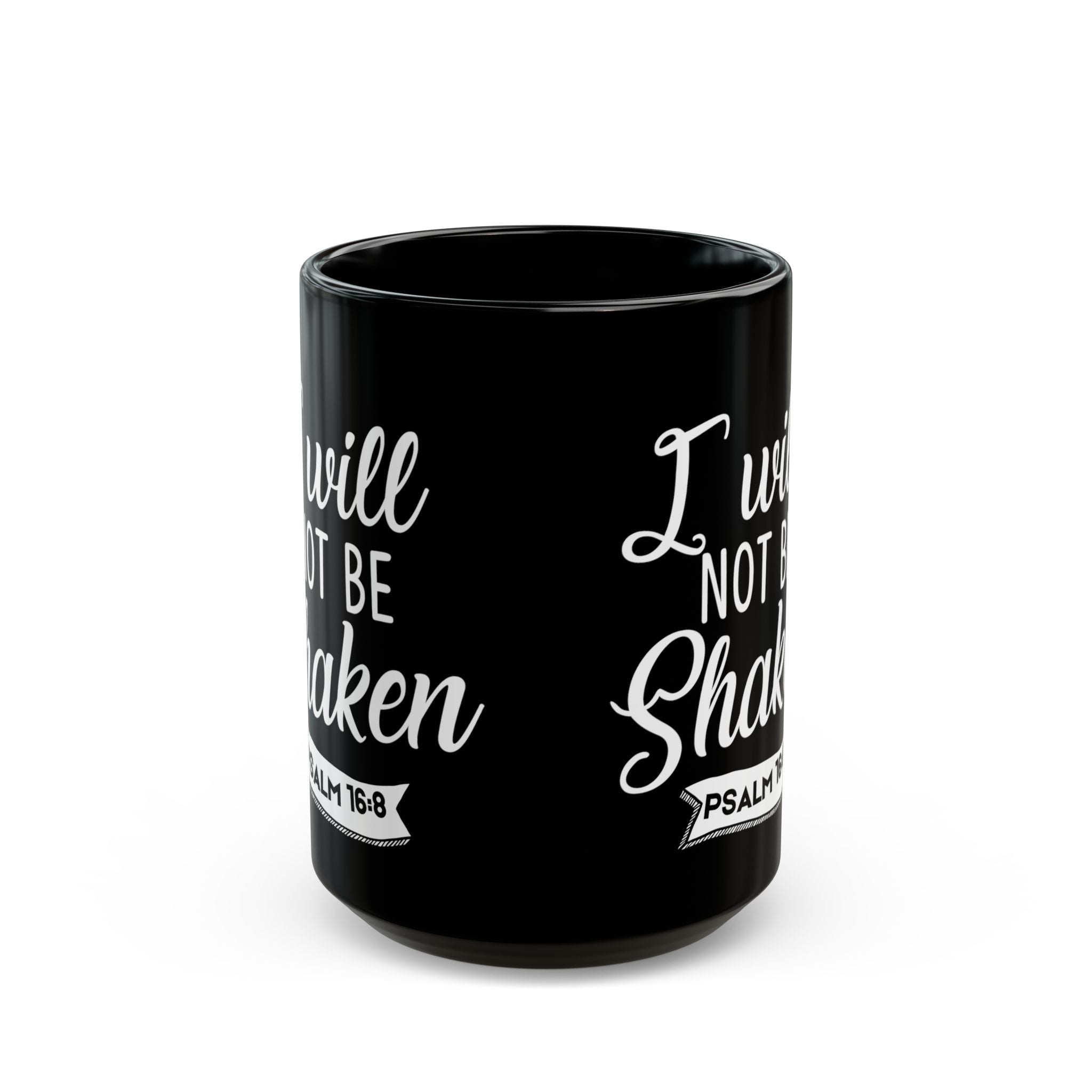 Unshaken - Psalm 16:8 Warrior Mug