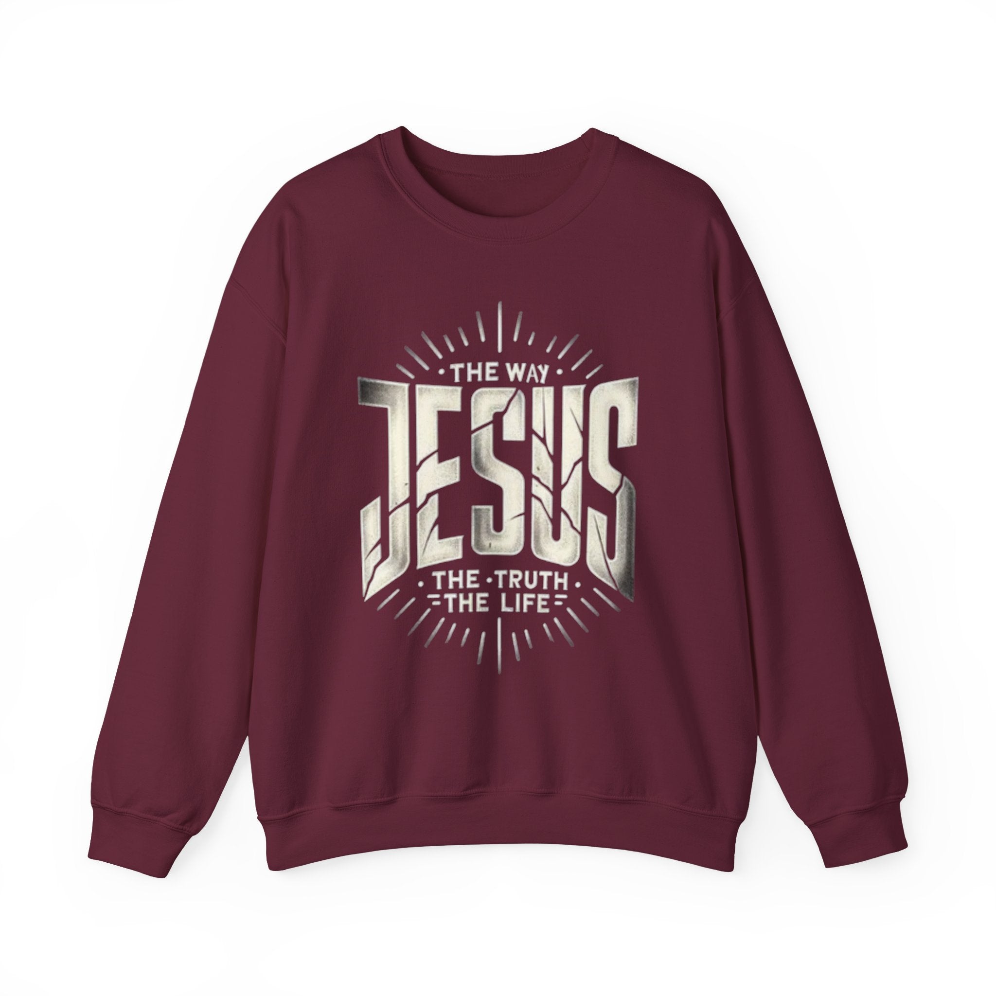 The Way Warrior Sweatshirt - Biblical Grit Edition