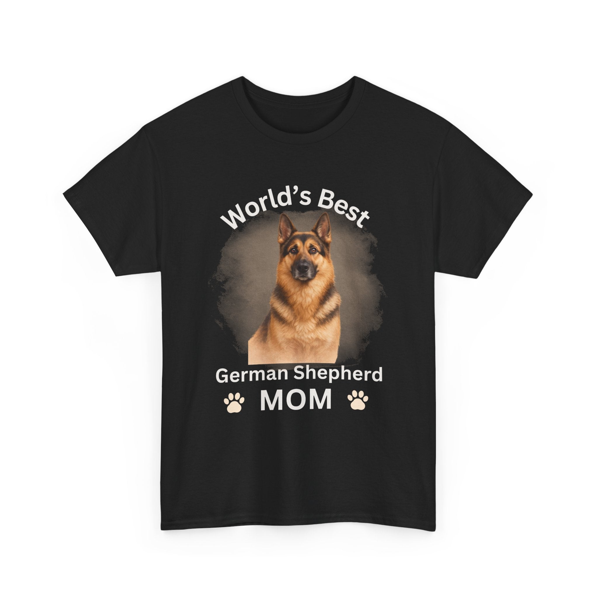 German Shepherd Mom - Premium Heavyweight Cotton T-Shirt