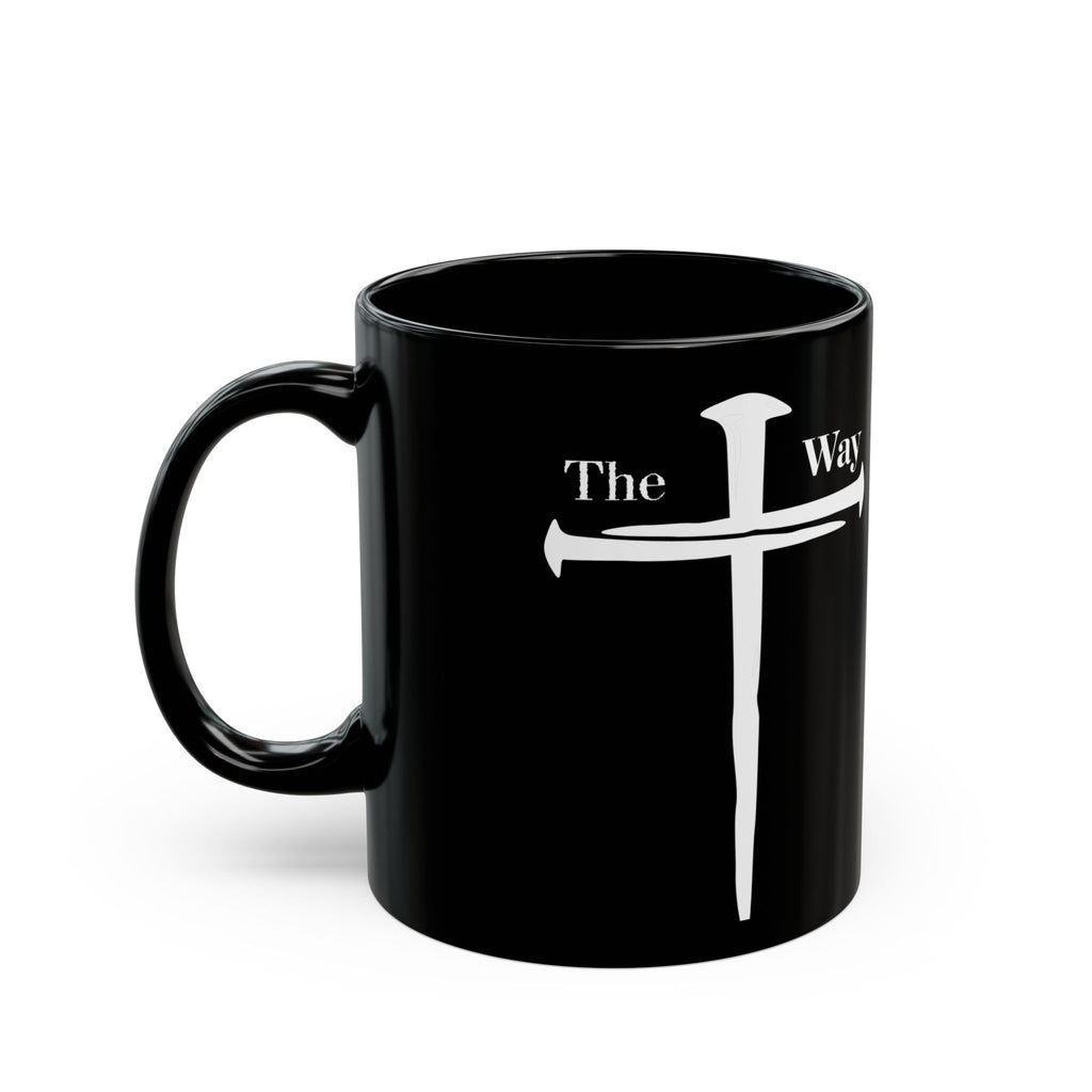 The Way – Christian Black Mug | Symbol of Faith and Truth