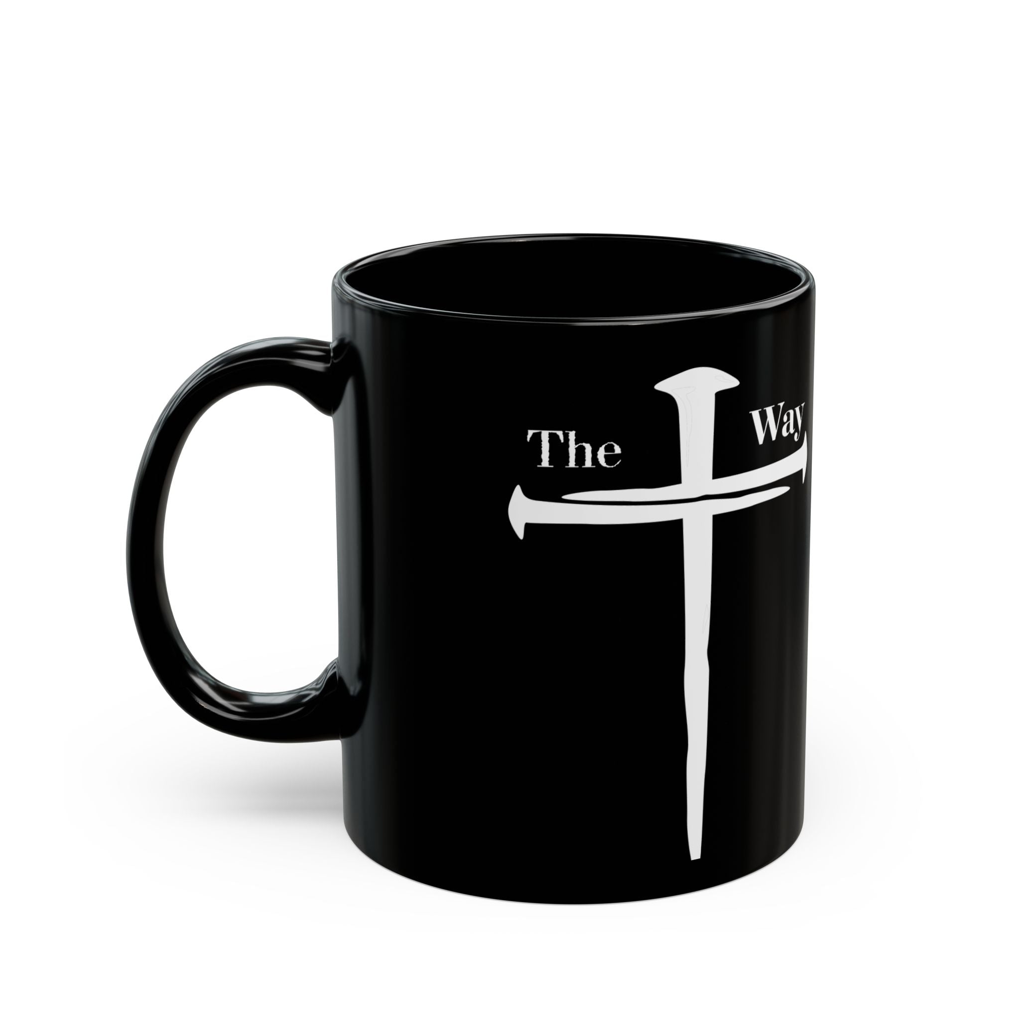 The Way – Christian Black Mug | Symbol of Faith and Truth