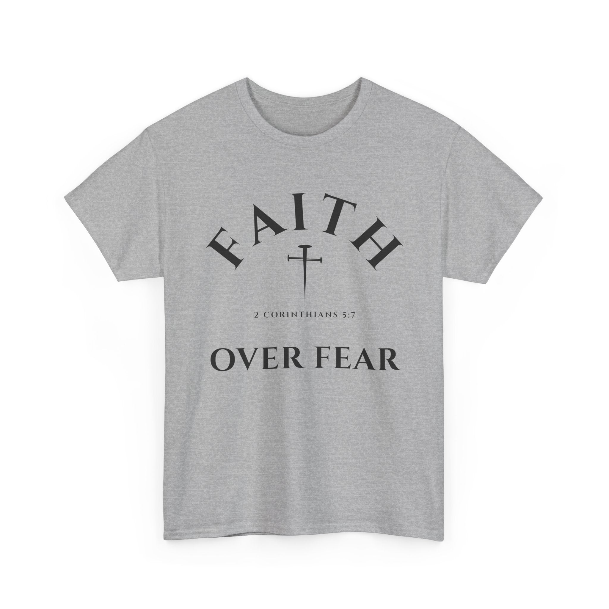 Faith Over Fear — Premium Heavyweight T-Shirt