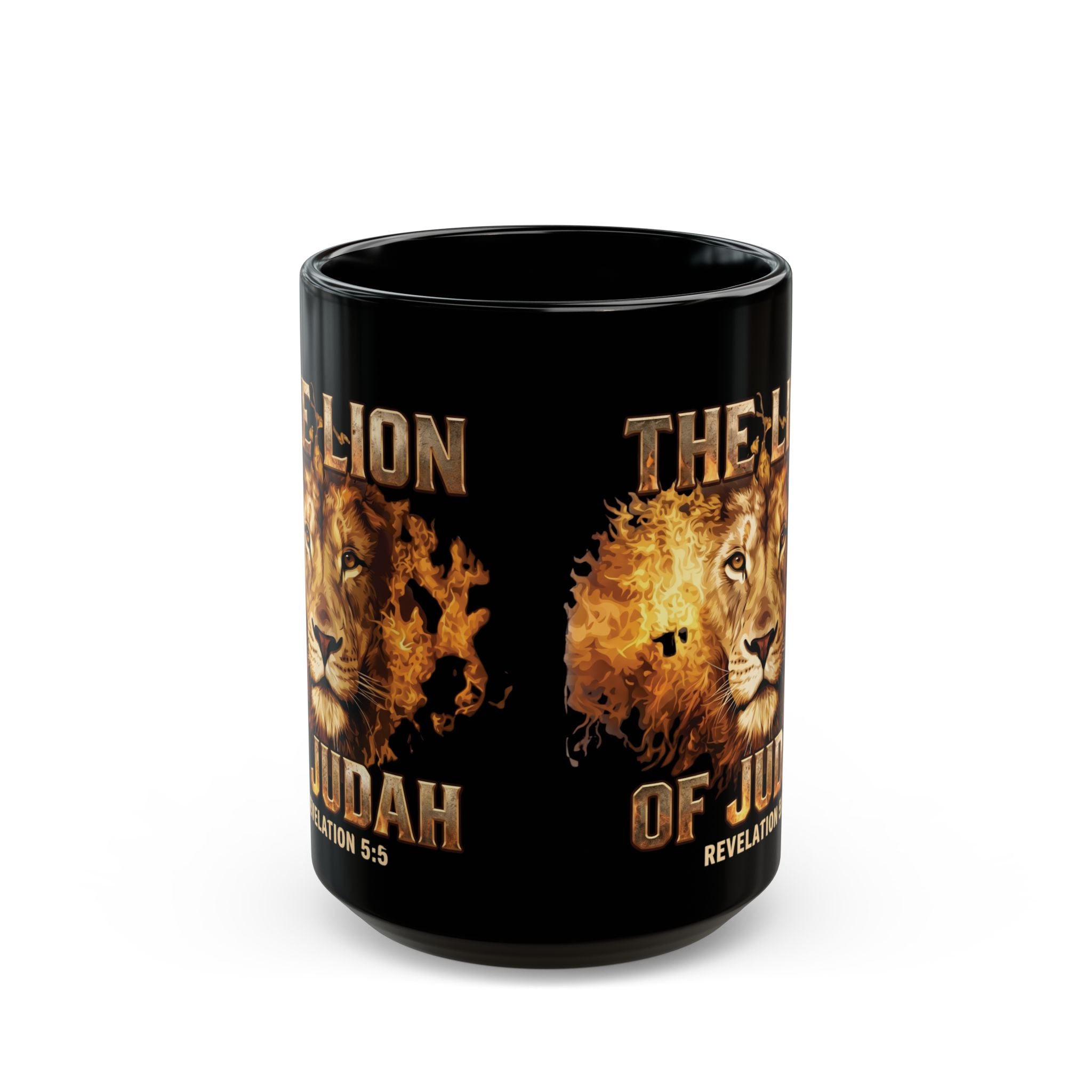 The Lion of Judah Premium 15oz Mug - Revelation 5:5