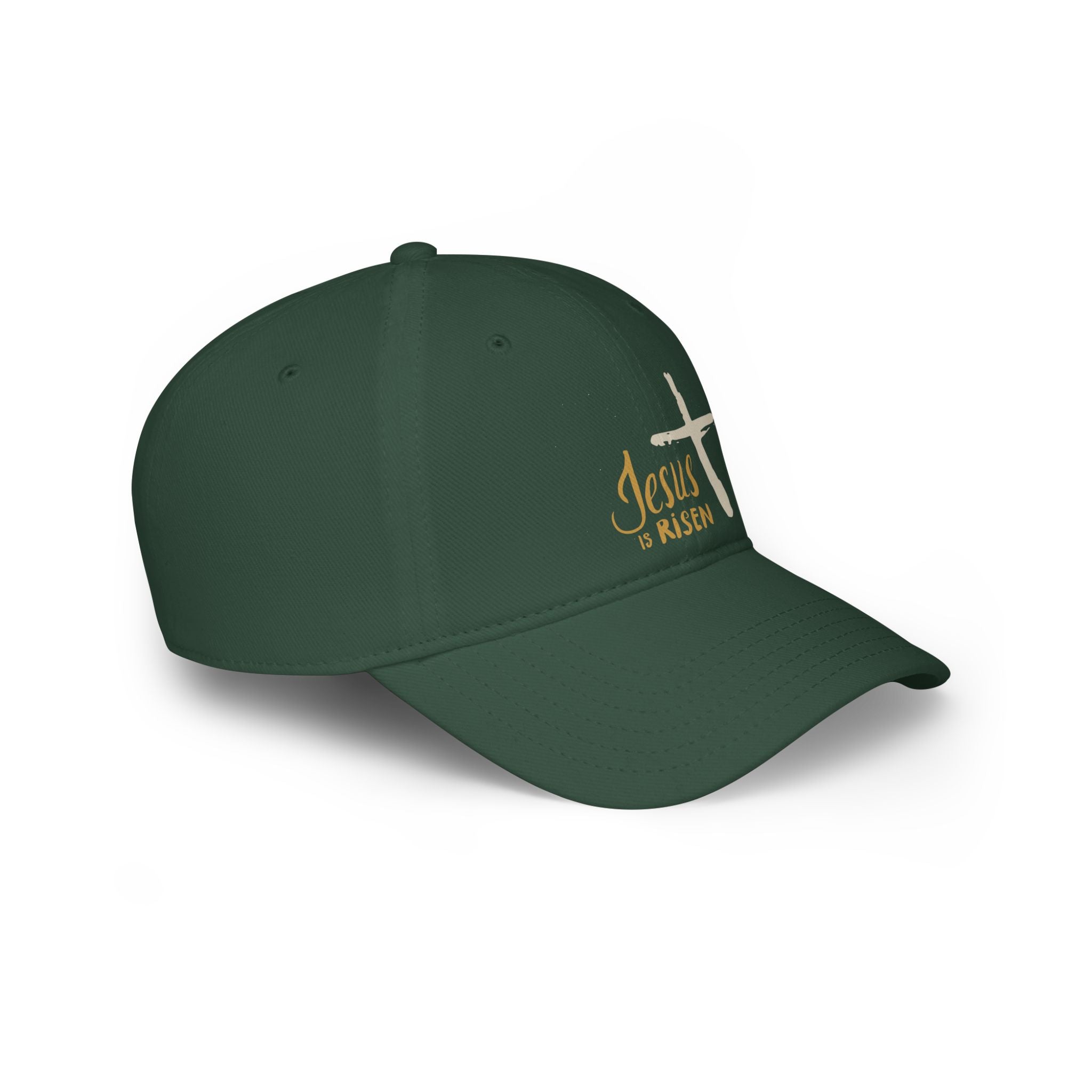 Faith-Inspired Baseball Cap, Christian Hat, Jesus is Risen Cap, Religious Gift, Everyday Faithwear