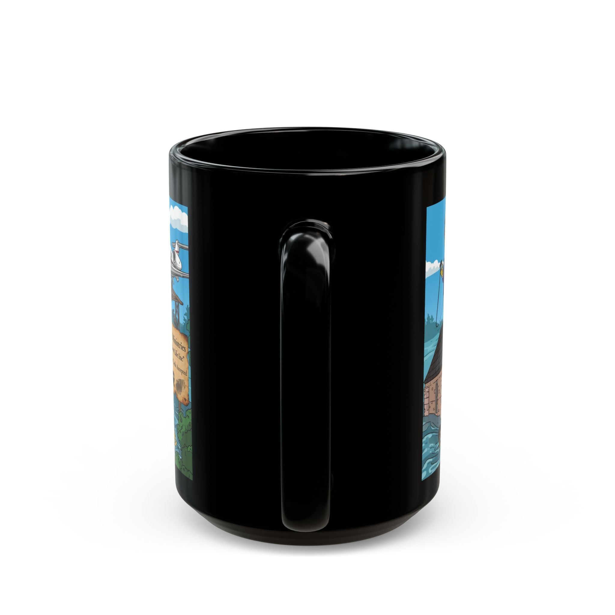 Prosperity Gospel Survival Mug – “NO Refunds Due to Acts of God” Satire Cup | JO’s Team Ministries Parody