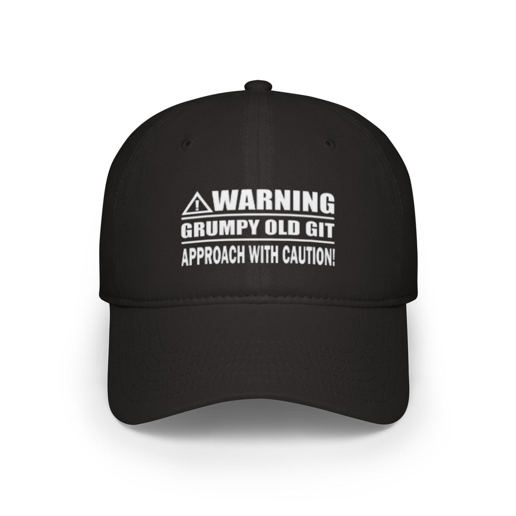 Grumpy Old Git Warning Cap - Low Profile Baseball Hat