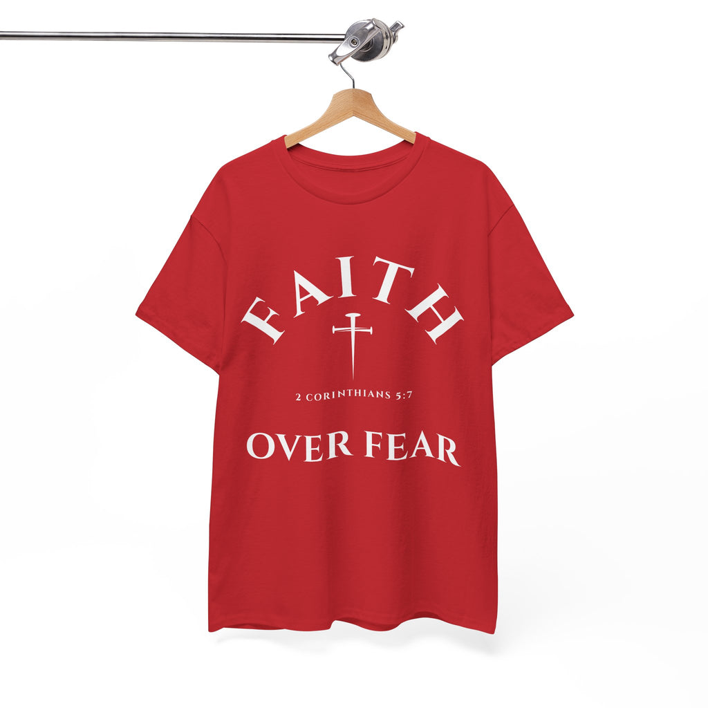 Faith Over Fear — Premium Heavyweight T-Shirt