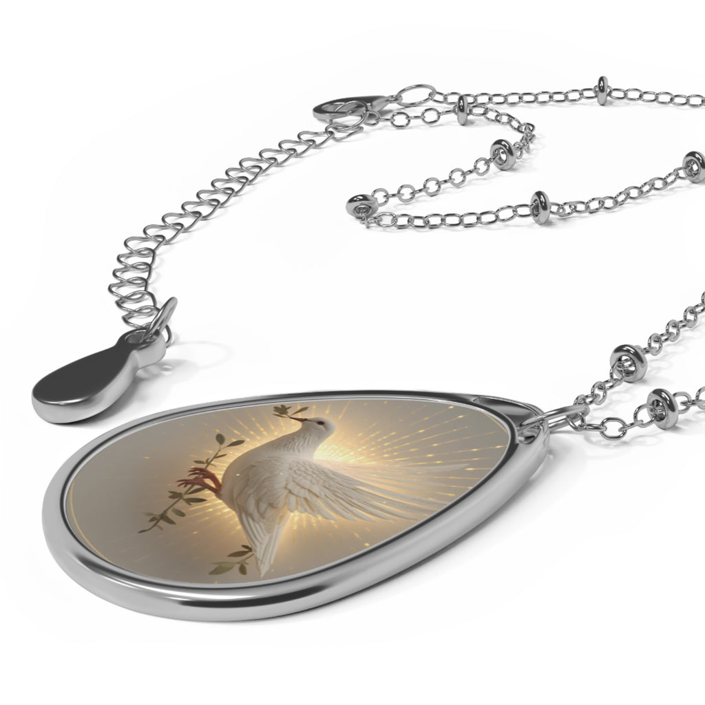 Dove of Peace Pendant – Christian Hope & Renewal Necklace