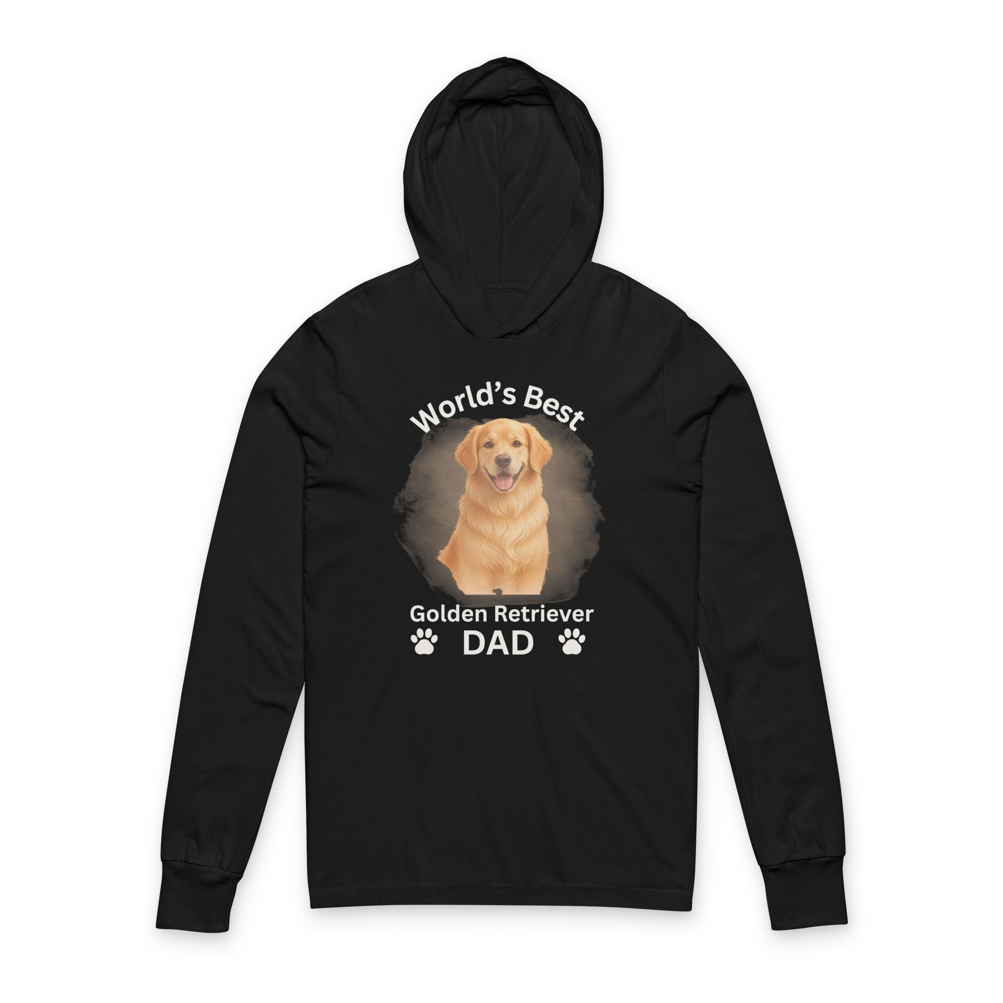 World’s Best Golden Retriever Dad - Premium Lightweight Hoodie Tee
