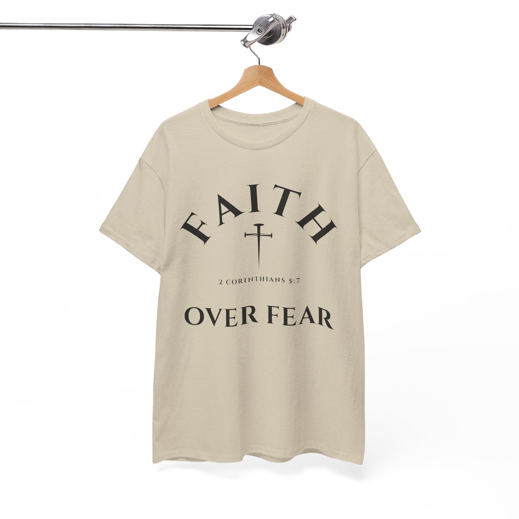 Faith Over Fear — Premium Heavyweight T-Shirt
