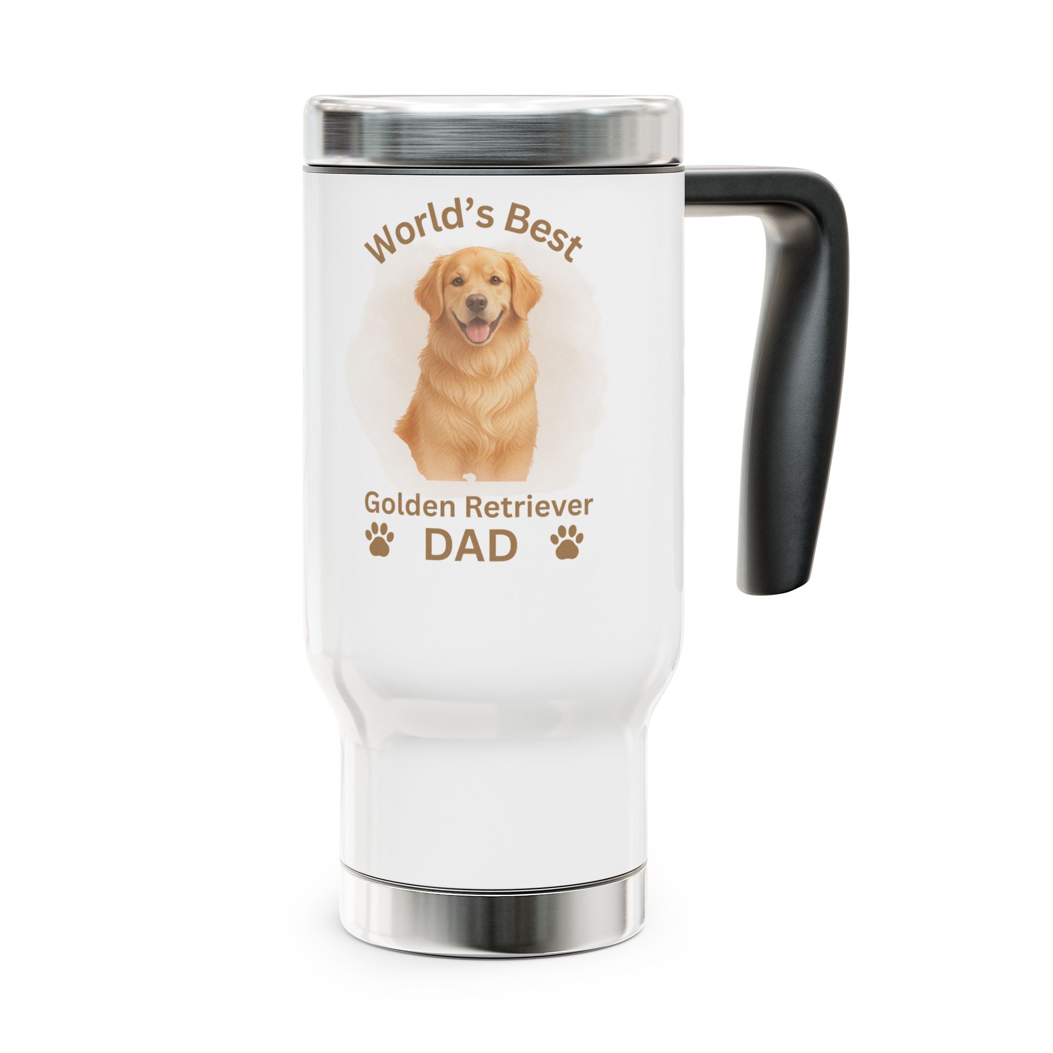 World’s Best Golden Retriever Dad - 14oz Insulated Commuter Mug