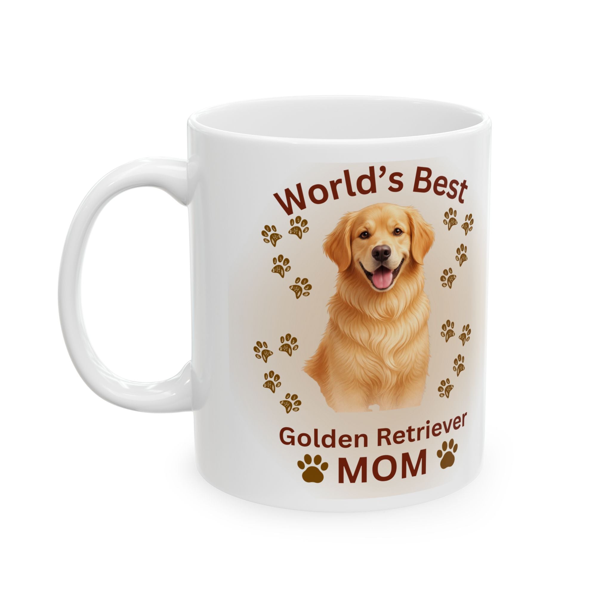 World’s Best Golden Retriever Mom - Premium Ceramic Mug