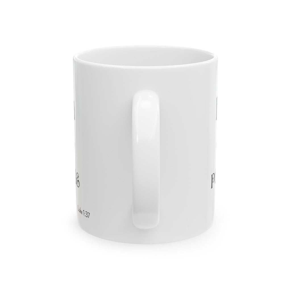 Inspirational Faith Ceramic Mug -  Motivation for Everyday, Spiritual Encouragement
