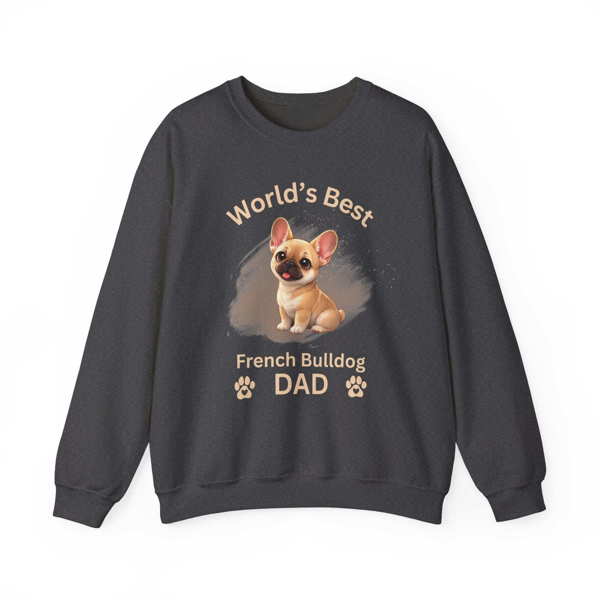 World's Best French Bulldog Dad Sweatshirt