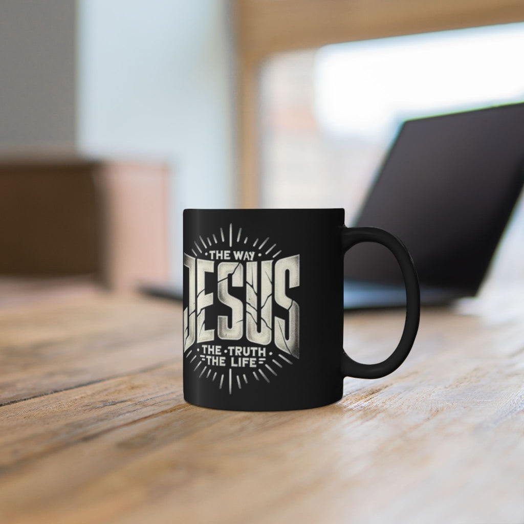 The Way Warrior Mug - John 14:6 Stone Edition
