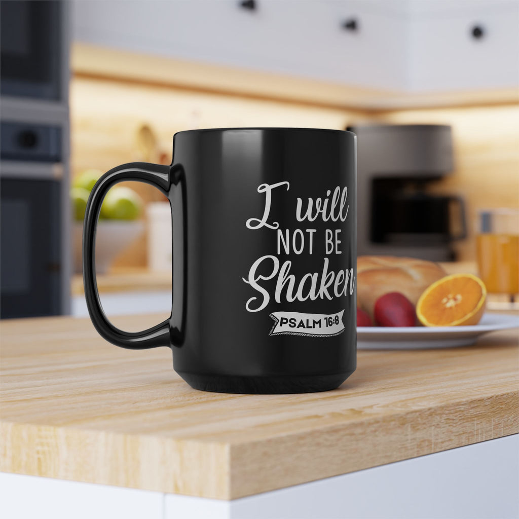 Unshaken - Psalm 16:8 Warrior Mug