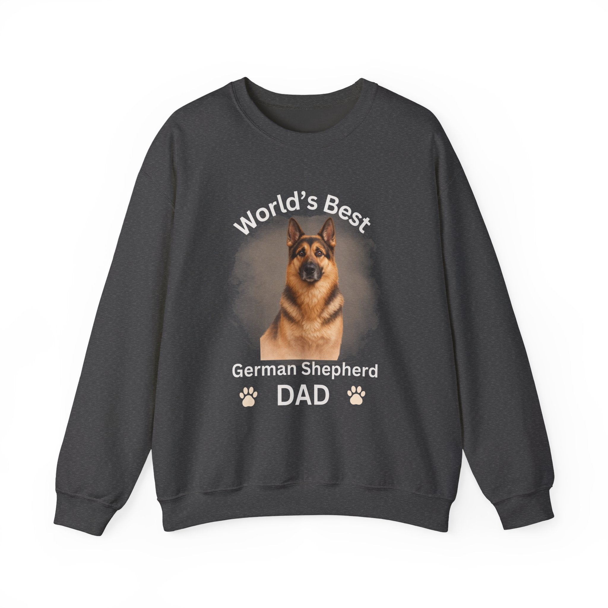 German Shepherd Dad - Premium Photo-Style Crewneck Sweatshirt