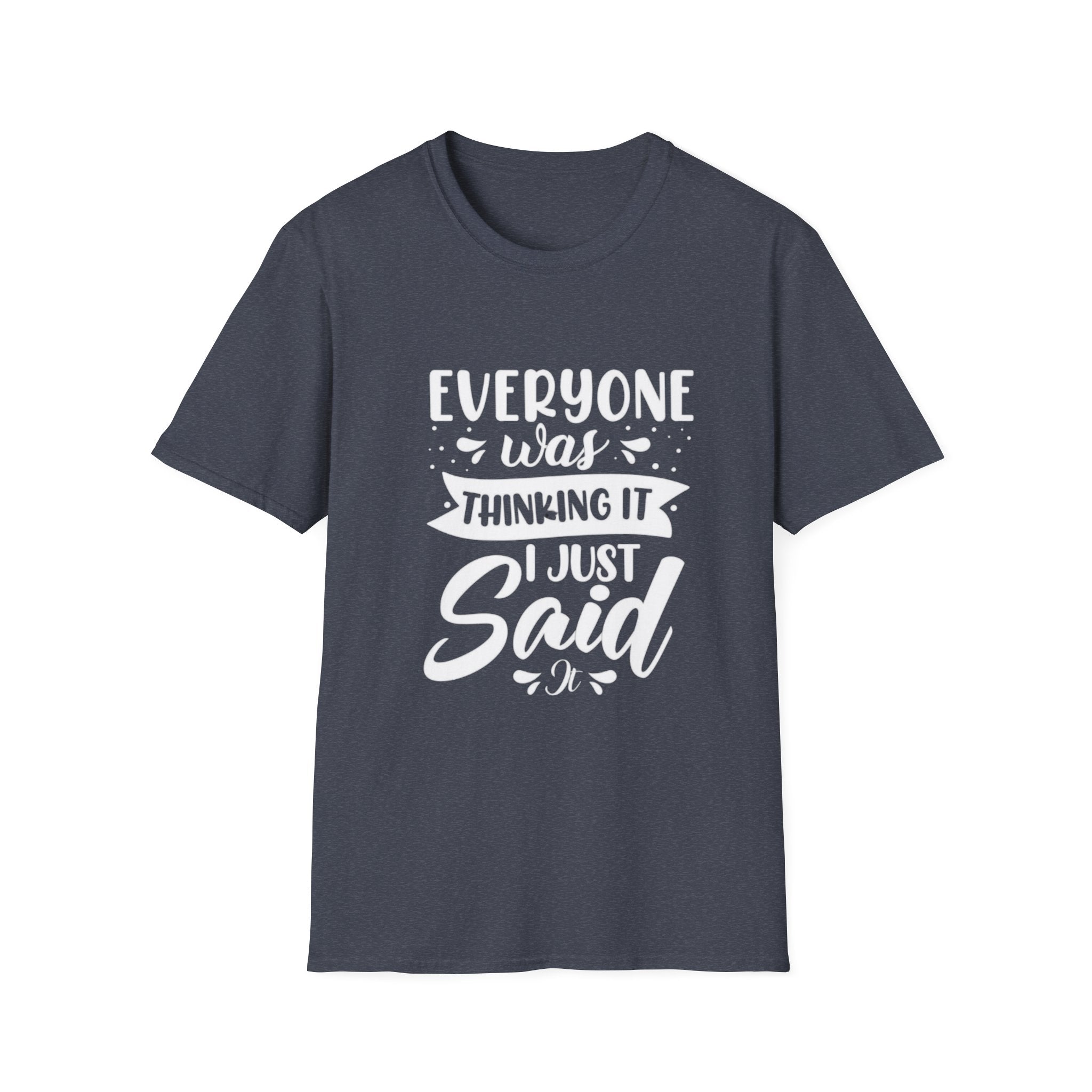 Just Said It Tee (Dark)