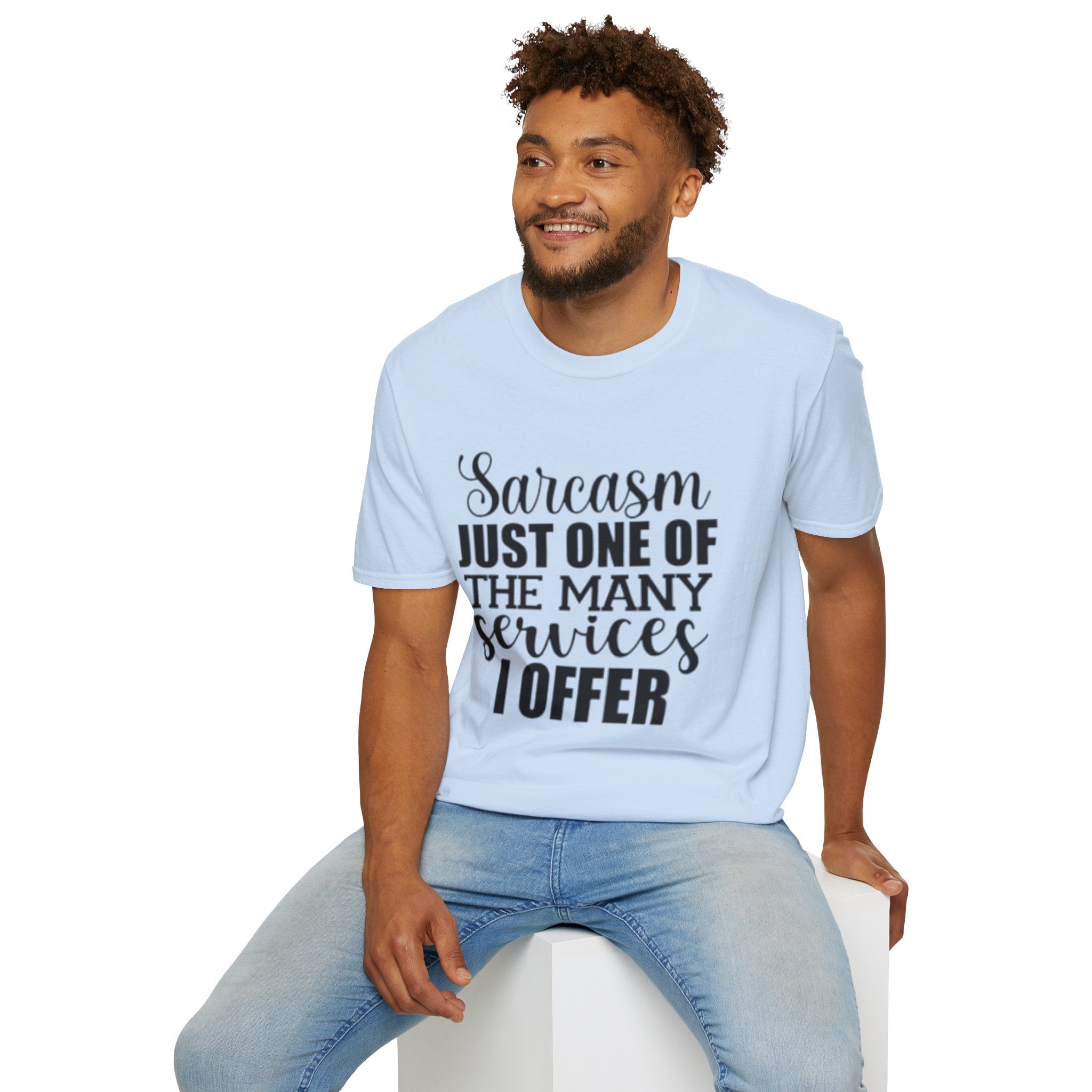 Sarcasm Services Unisex Softstyle T-Shirt
