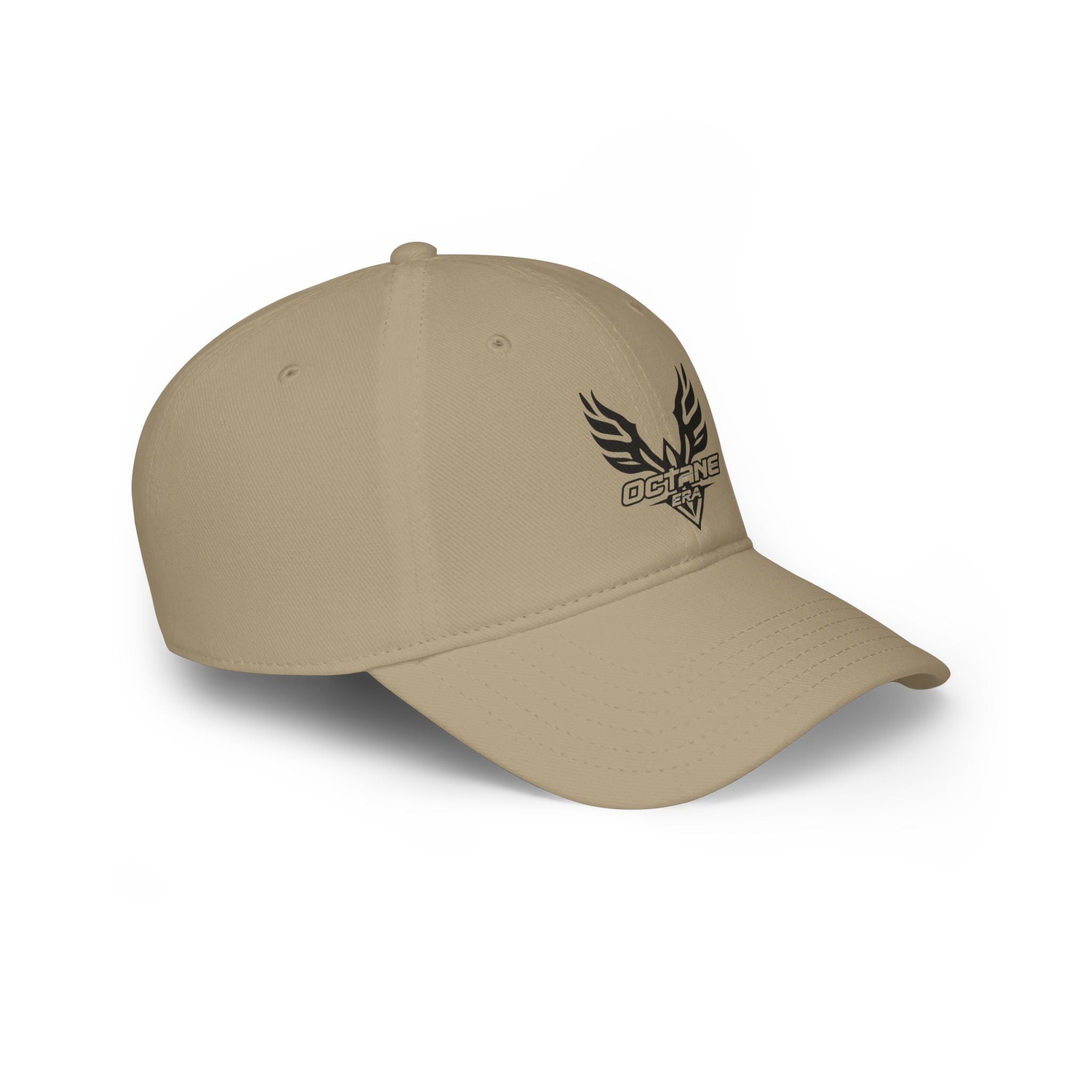Sporty Low Profile Baseball Cap with Phoenix Design