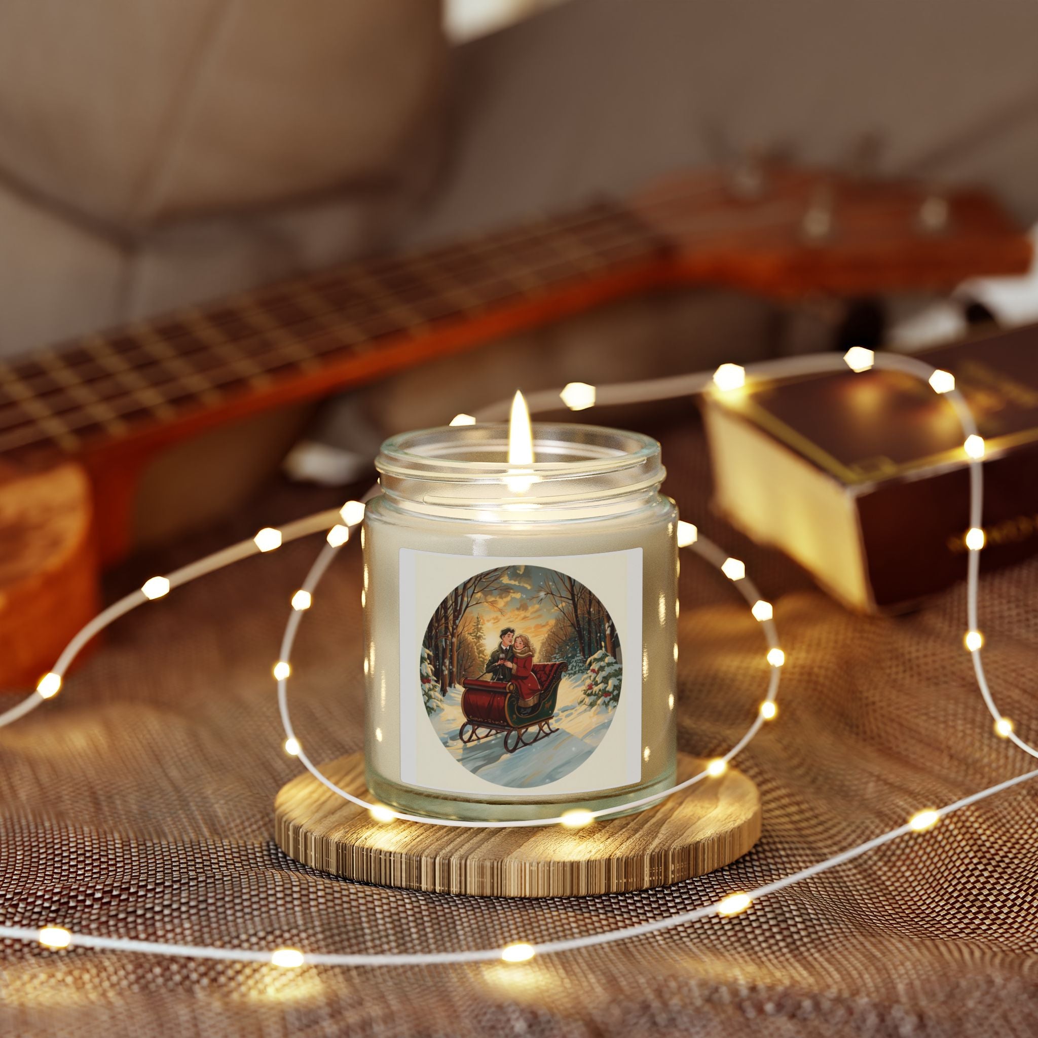 Holiday Sleigh Candle (4oz & 9oz)