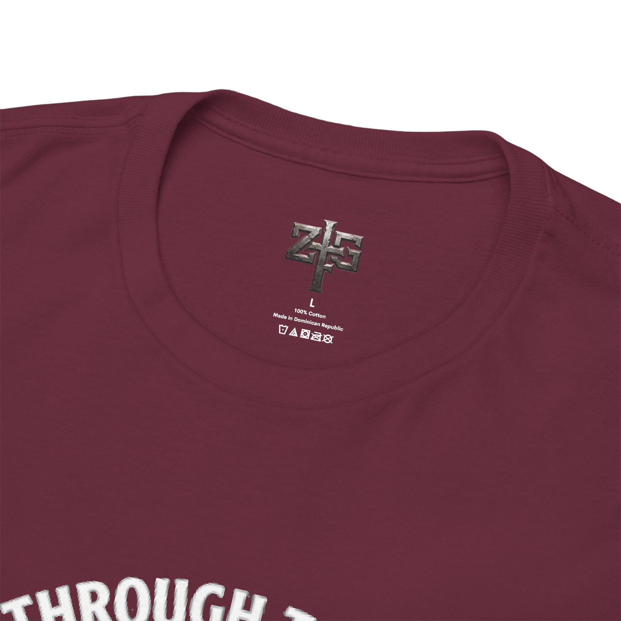 Christian Phoenix Tee - Forged Through the Struggle - Rebirth from Ashes - Isaiah 61:3