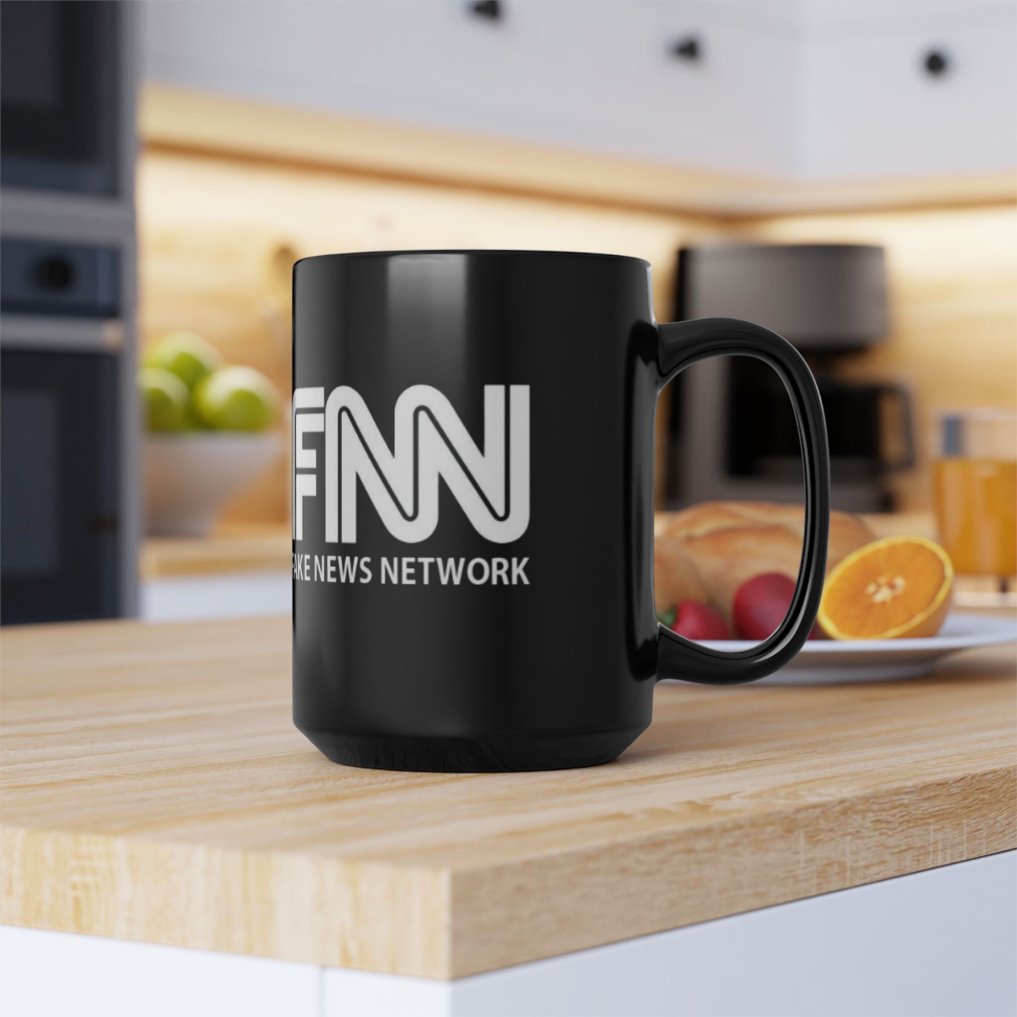 Fake News Network Black Coffee Mug – 11oz/15oz