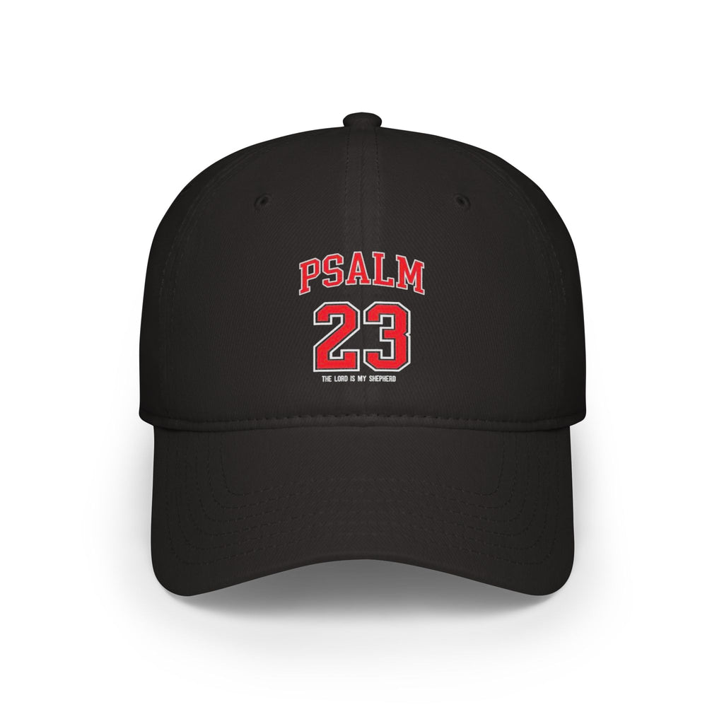 Psalm 23 Baseball Cap — Faith-Inspired Low Profile Hat