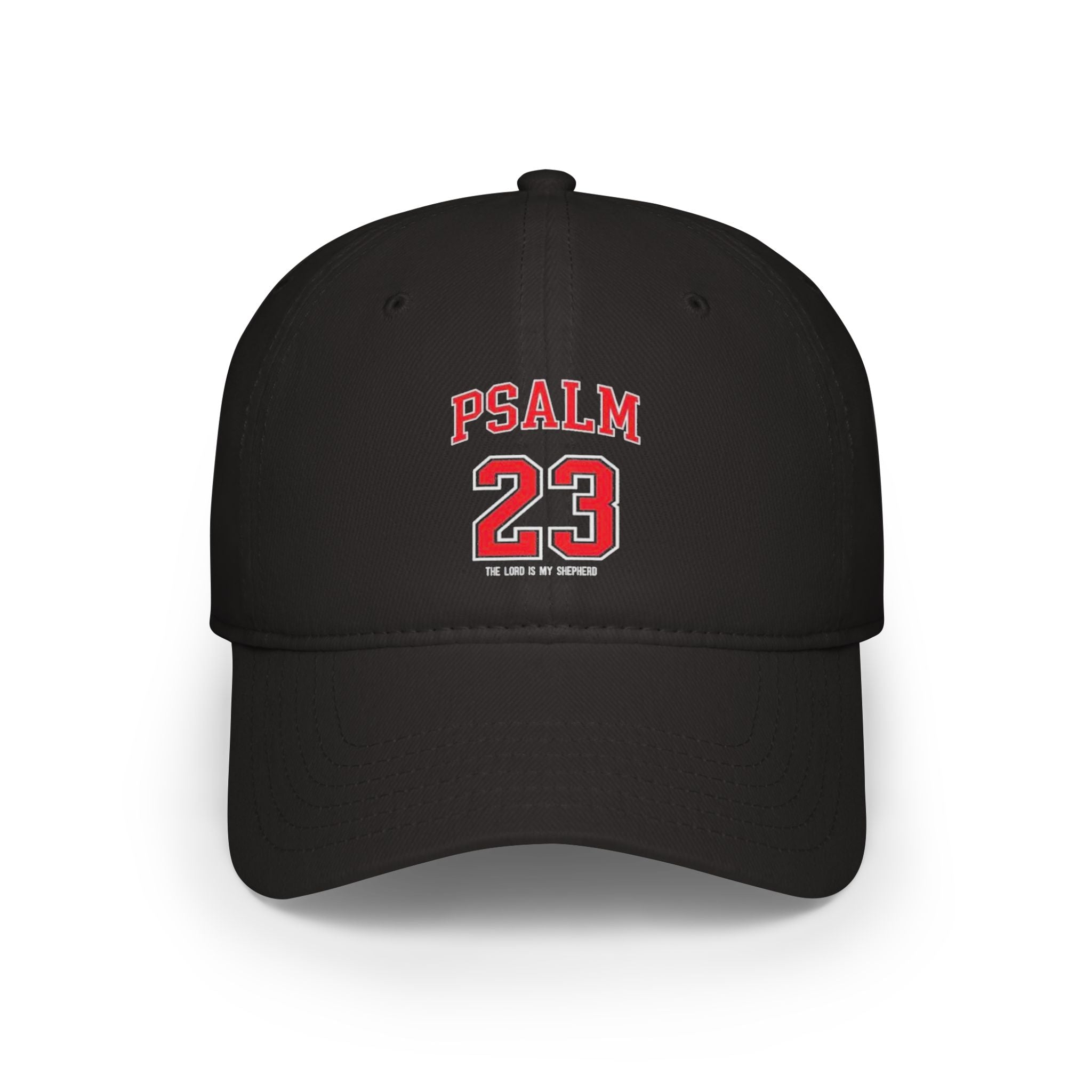 Psalm 23 Baseball Cap — Faith-Inspired Low Profile Hat