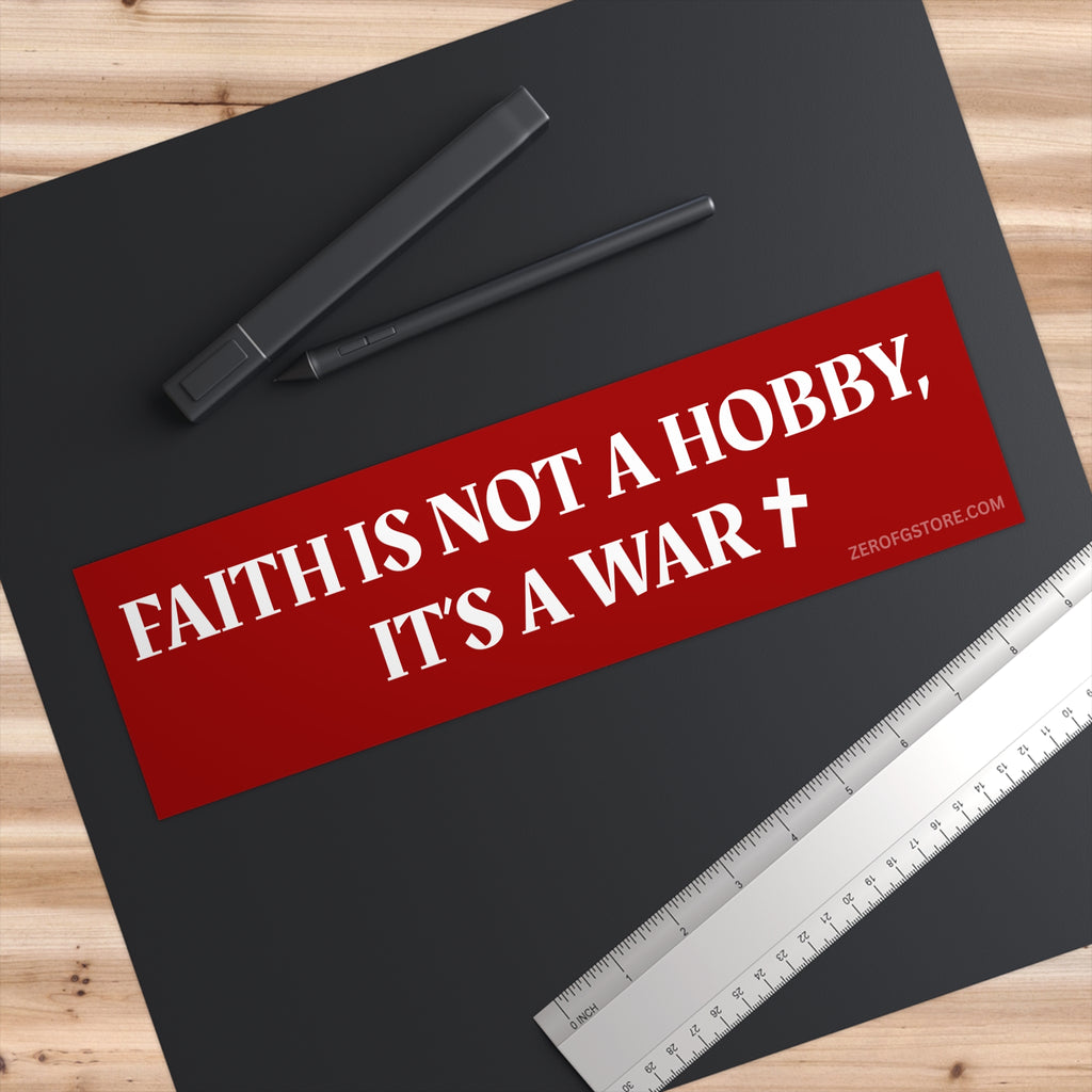 Zero FG — Defiant Christianity Weatherproof Vinyl Sticker