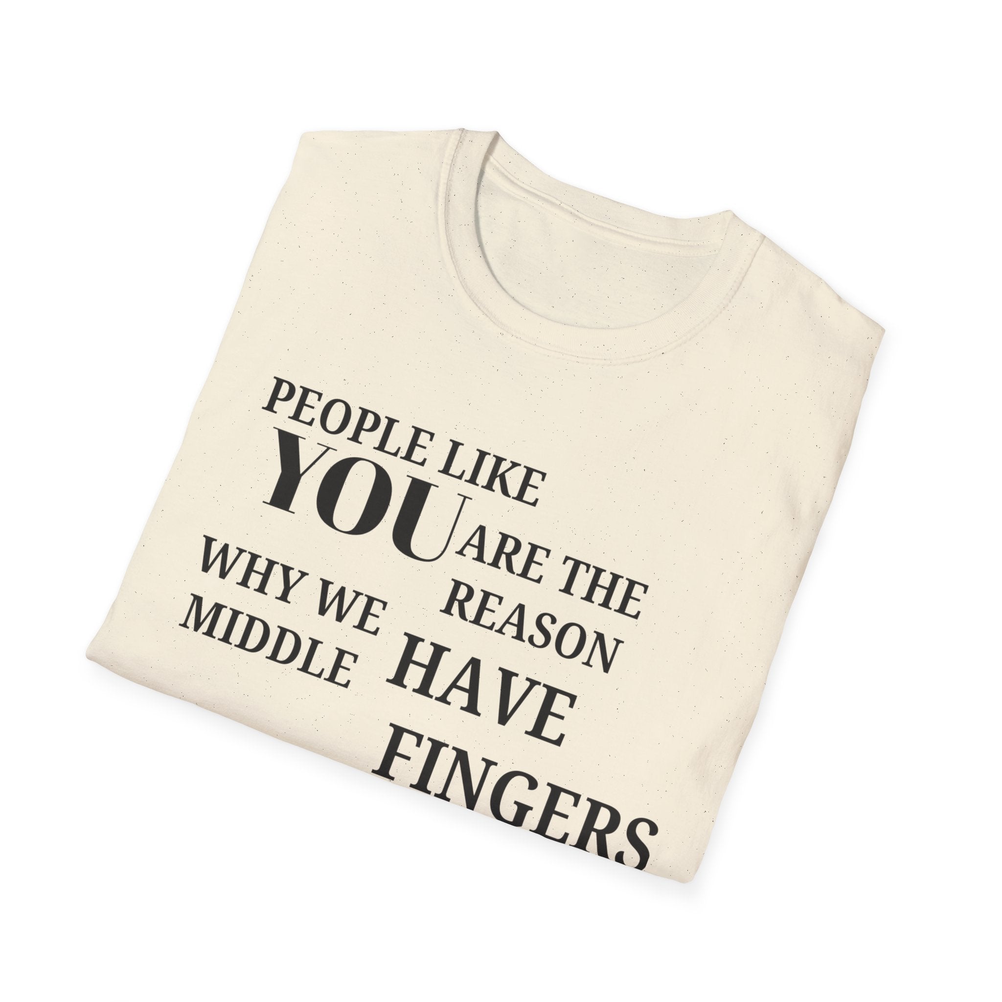 Middle Finger Tee (Light)