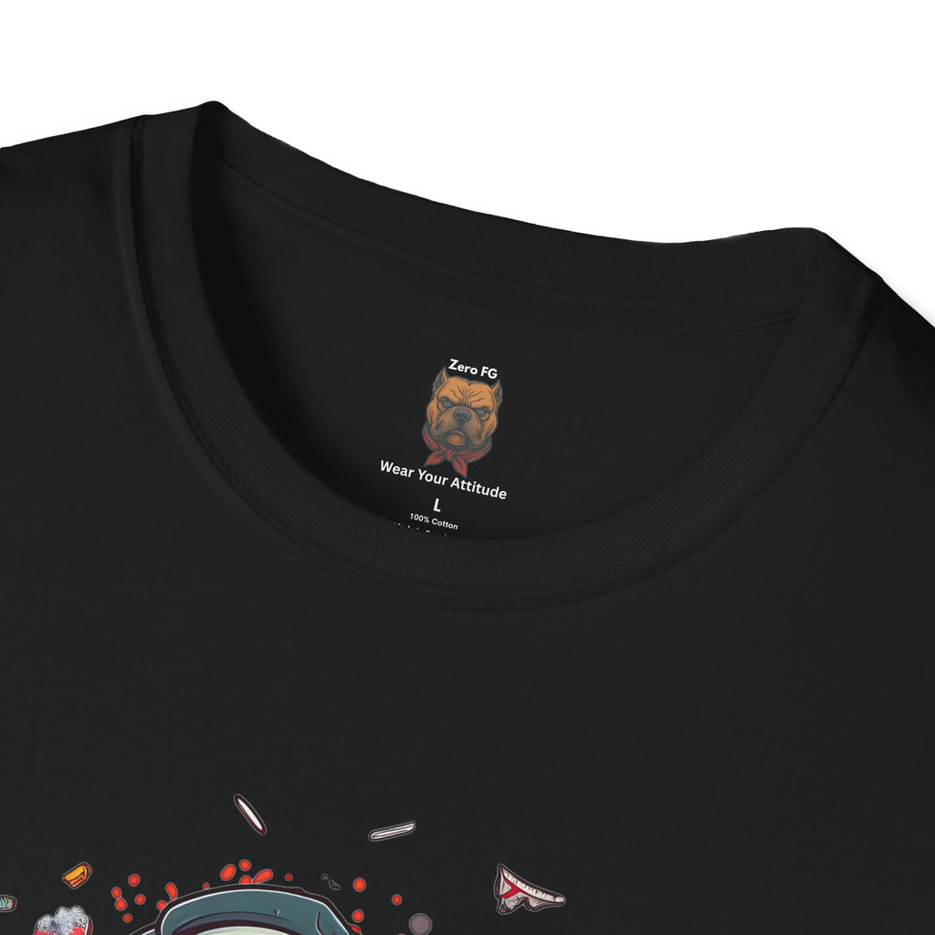 Skull Guitarist Tee (Dark Colors) | Unisex Rock Graphic T-Shirt
