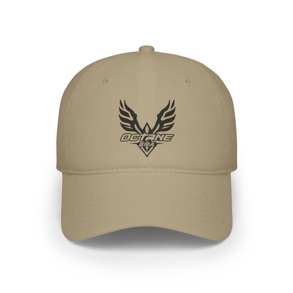 Sporty Low Profile Baseball Cap with Phoenix Design