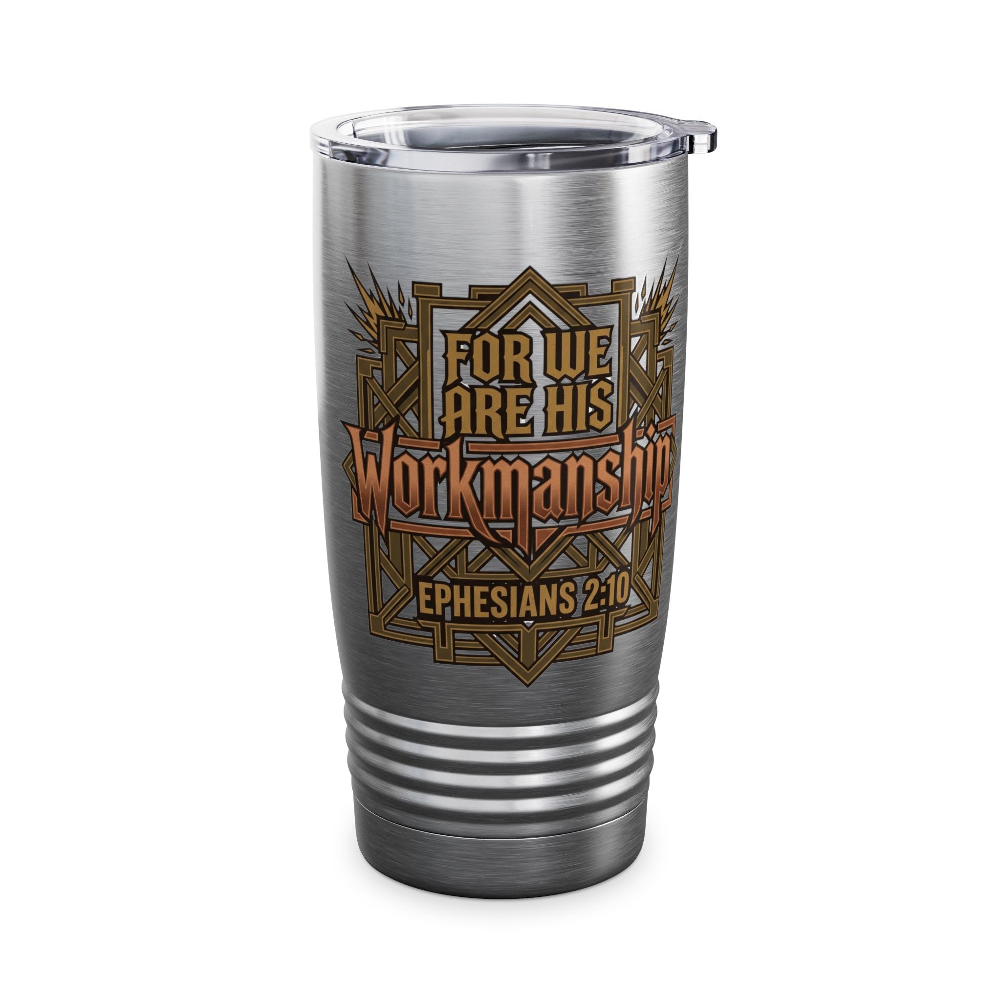 "For We Are His Workmanship" 20oz Tumbler — Ephesians 2:10