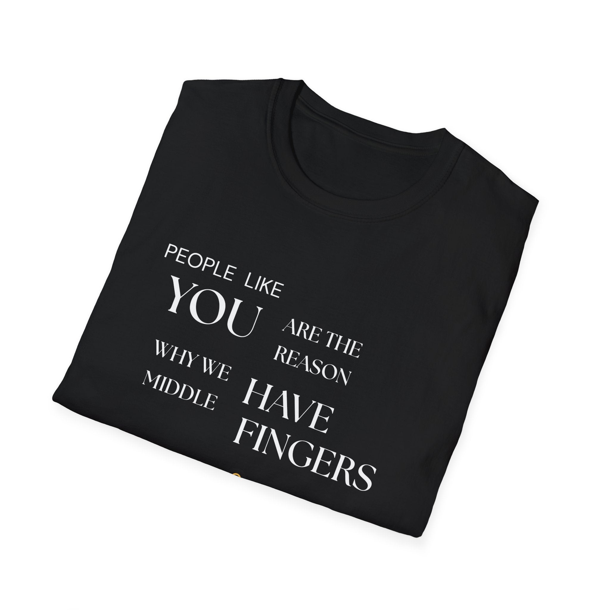 Middle Finger Tee (Dark)